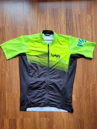Maillot Karpos manga corta cremallera completa