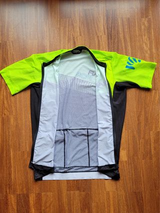 Maillot Karpos manga corta cremallera completa