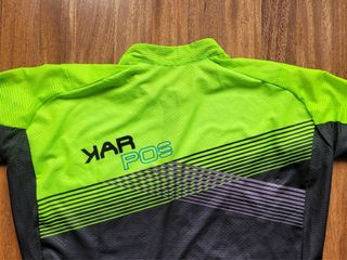 Maillot Karpos manga corta cremallera completa
