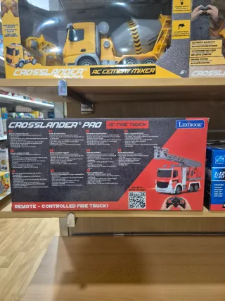 Camión Bomberos RC Crosslander Pro Lexibook