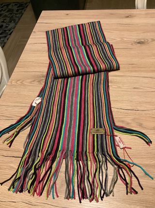 Sciarpa uomo lana Charro multicolor