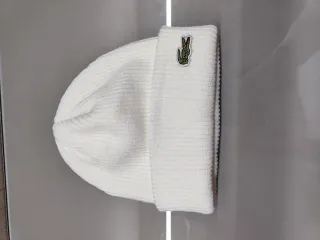 Gorro Lacoste Blanco unisex