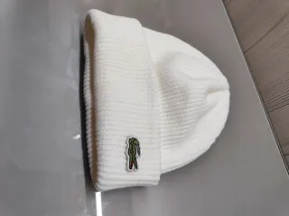 Gorro Lacoste Blanco unisex