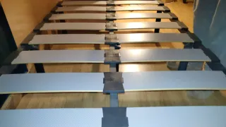 SOLO HOY ! OPORTUNIDAD Somier 105x200cm Madera y