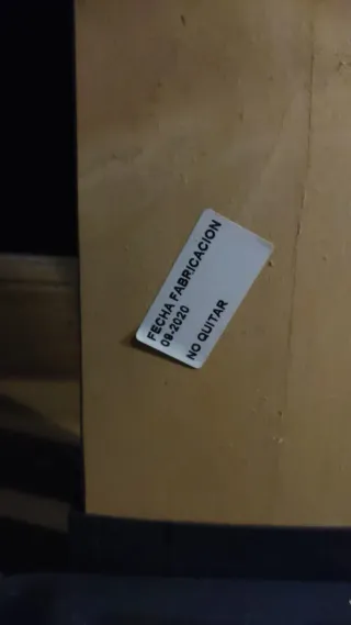 SOLO HOY ! OPORTUNIDAD Somier 105x200cm Madera y