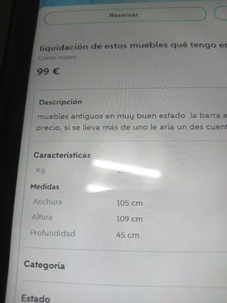 Barra/Mueble para sótano o cualquier sitio