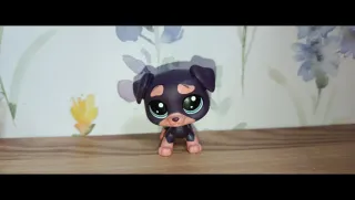 Muñeco Little Pet Shop perro