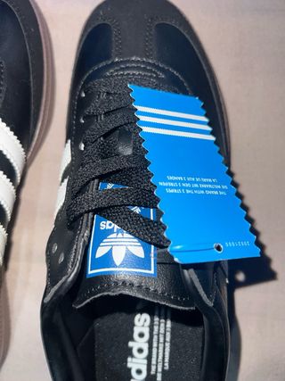 Adidas Samba Zapatilla Negra y Blanca