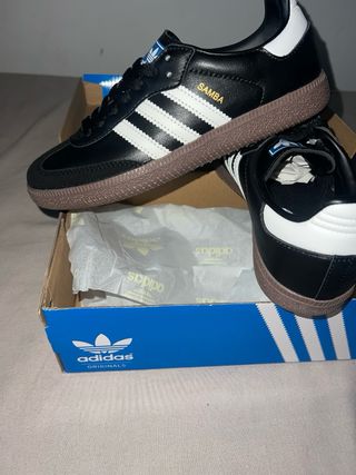 Adidas Samba Zapatilla Negra y Blanca