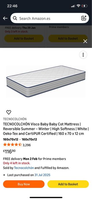 Cama Ikea con colchón Technocolchon