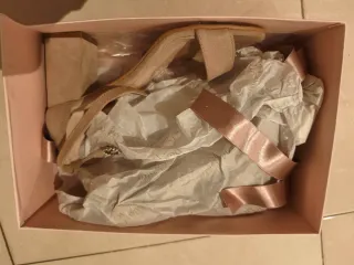 Sandalias Dulce Castro Talla 38 Novia/Invitada