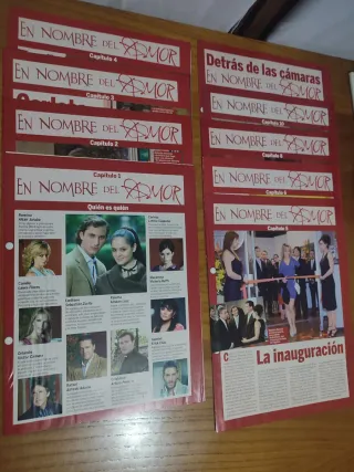 Coleccionable Incompleto. En Nombre del Amor