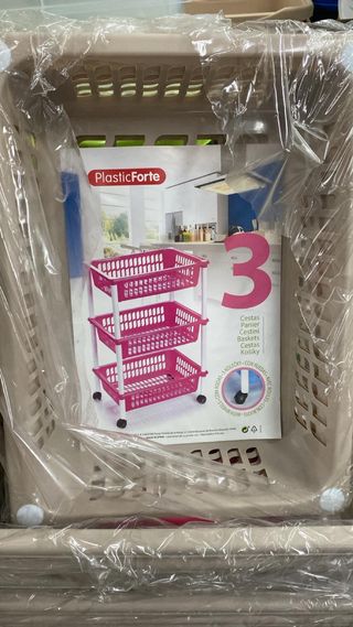 Carrello portaoggetti 3 ripiani