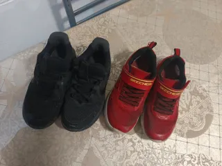 Lote Zapatillas Niñ@s Nike y Skechers