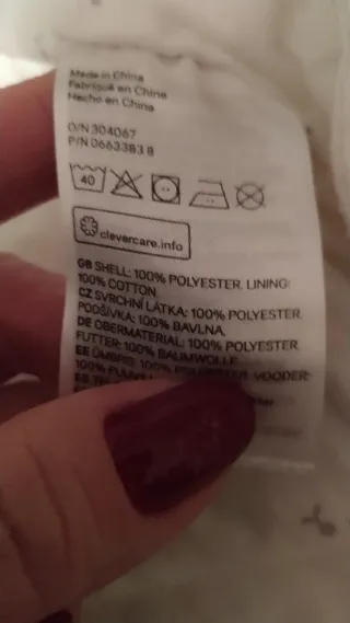 Buzo polar bebé 1-2 meses