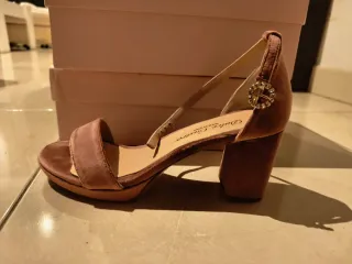 Sandalias Dulce Pasión tacón novia invitada