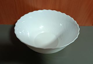 Ensaladera porcelana blanca 24 cm