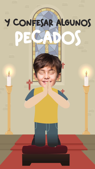 Invitación Comunión niño digital personalizada