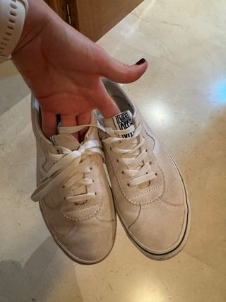 Vans color crema