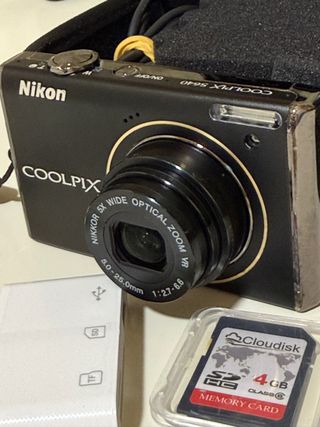 Cámara Digital Nikon Coolpix S640 Negra