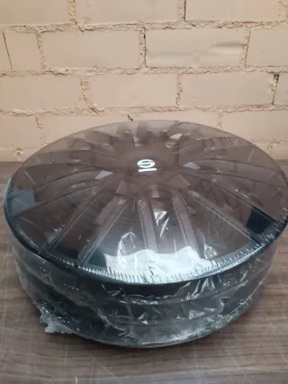 Sparco 4 Tapacubos Bergamo 16 Pulgadas Negros