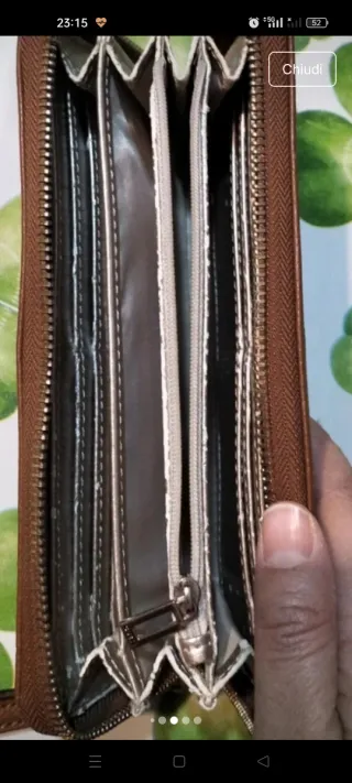 Portafoglio Guess donna marrone