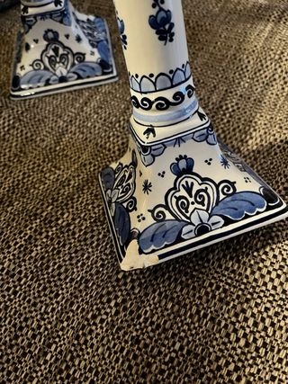 Candelabros Delfts Blauw de Holanda