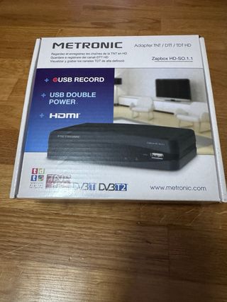 Receptor TDT METRONIC Zapbox HD-SO.1.1