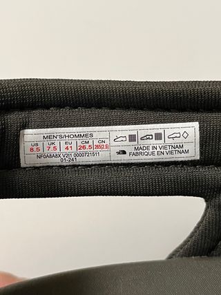 The North Face Sandali Tg 41 Verde Militare Aranci