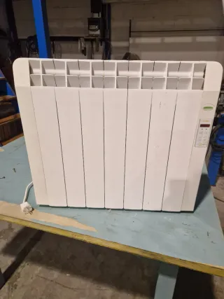 Radiador blanco de aluminio