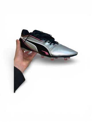 Scarpe da Calcio Puma Argento e Nero