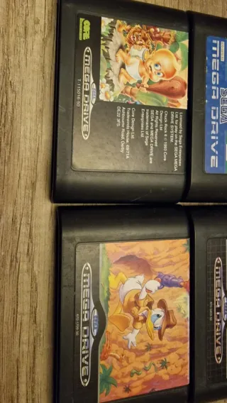 Lote 5 cartuchos Mega Drive Sega