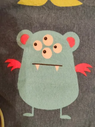 Funda Nórdica Coralina Monstruos