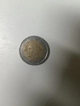 Moneda 2 Euros Italia 2002