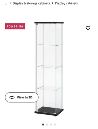 Vitrina cristal IKEA