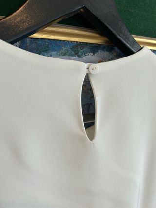 Blusa Yolan Talla 46 Blanca