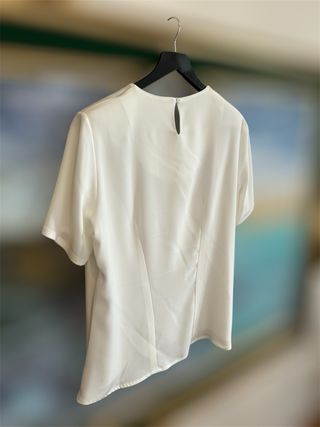 Blusa Yolan Talla 46 Blanca