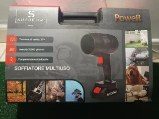 Soffiatore 48V con batteria e caricabatterie