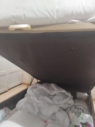 Canapé Cama 135cm Marrón