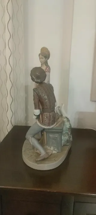 Figura Lladro Romeo y Julieta Porcelana