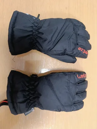 Guantes térmicos e impermeables nieve niño talla 4