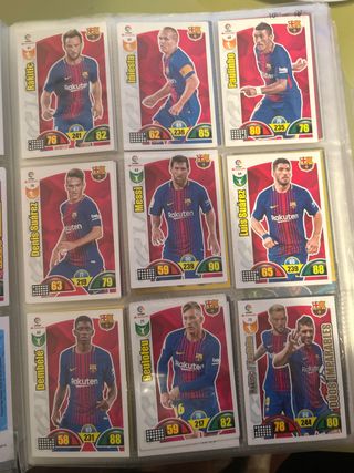 Álbum Adrenalyn XL 17-18 Completo