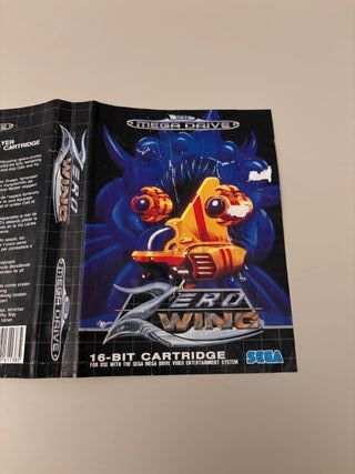 zero wing sega mega drive eur