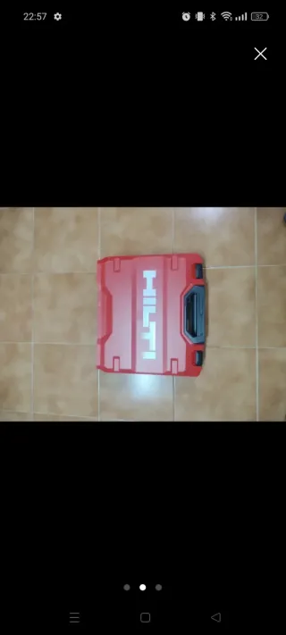 Caja Hilti RT6-22 Vacía