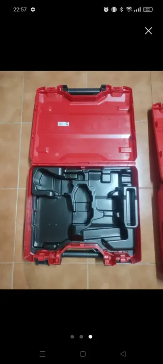 Caja Hilti RT6-22 Vacía