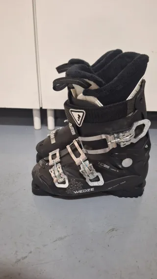 Botas de esquí wed'ze negras 25,5