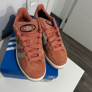 Adidas Campus Rosa/Gris Originales