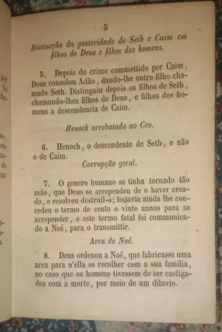 Resumo da história sagrada antiga e da igreja Chri