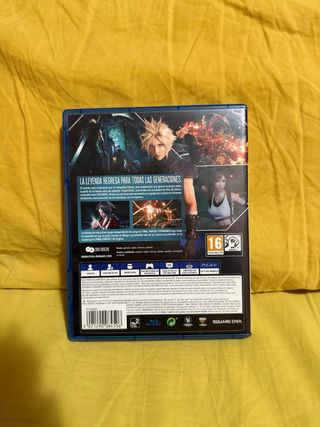 Final Fantasy VII Remake PS4