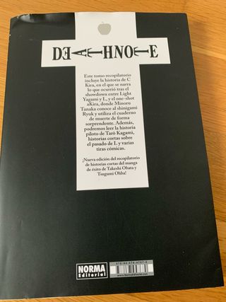 Libro DeathNote historias cortas